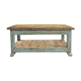 Wooden Coffee Table, 1940s For Sale