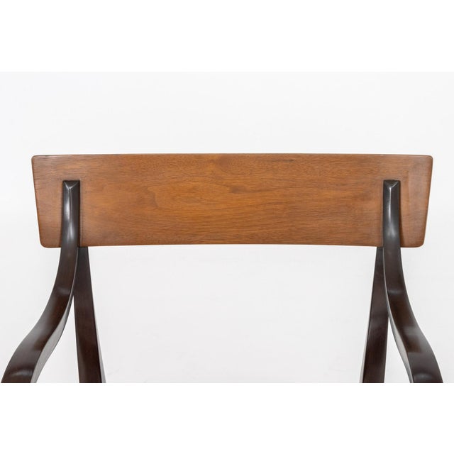 Dunbar Furniture Edward Wormley for Dunbar Alexandria Armchairs, 2 For Sale - Image 4 of 8