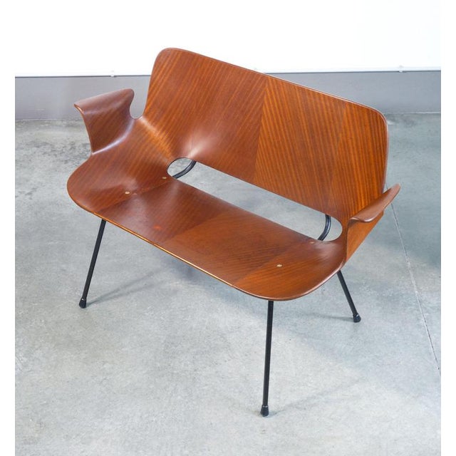 Medea Sofa Bench by V. Nobili for Tagliabue For Sale - Image 9 of 18