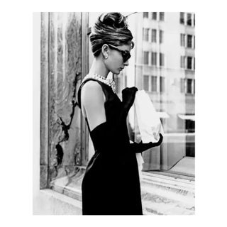 Audrey Hepburn Breakfast at Tiffany's Iconic Shot 16" X 20 For Sale