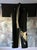 A vintage Japanese silk Kuro Tomesode Kimono, circa 1950s-1980s. Kuro Tomesode is a dress for married woman for the most...