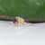 1.1Ct Purple Garnet Estate Ring With Natural Diamond: Solid 14k Gold, Size 6.75 For Sale In Columbus - Image 6 of 9