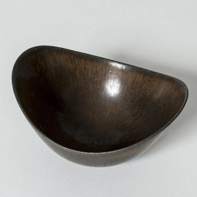 Ceramic Stoneware Bowls by Gunnar Nylund for Rörstrand, Set of 2 For Sale - Image 7 of 9
