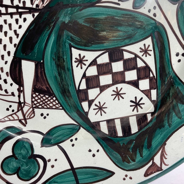 Gothic 1970s Decor Wall Plate by C. Sevilla’s For Sale - Image 3 of 8