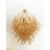 Murano Modern Clear and Gold Murano Glass “Petali-Selle” Chandelier, Inspired by Mazzega For Sale - Image 4 of 9