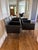 Metal Set of 5 Karl Friedrich Forster “Texas” Leather Dining Armchairs For Sale - Image 7 of 8