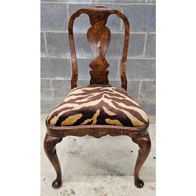Traditional Kindel Winterthur Collection Georgian Carved Solid Mahogany Side Chair For Sale - Image 3 of 7