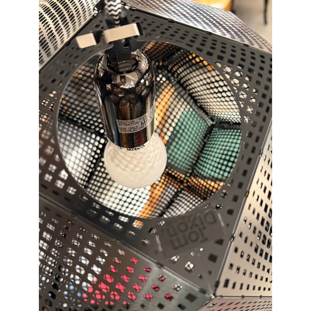 Tom Dixon Black Etch Pendant Light For Sale - Image 10 of 13