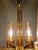 Brass Chandelier with Amber Bubble Glass Globes, 1970s For Sale - Image 18 of 18