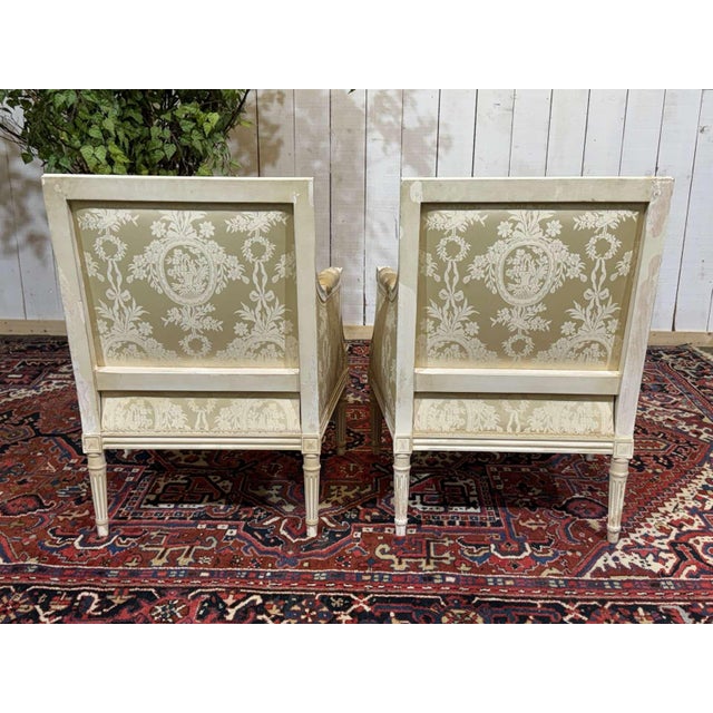 Louis XVI Style Chairs, 1960s, Set of 2 For Sale - Image 15 of 18
