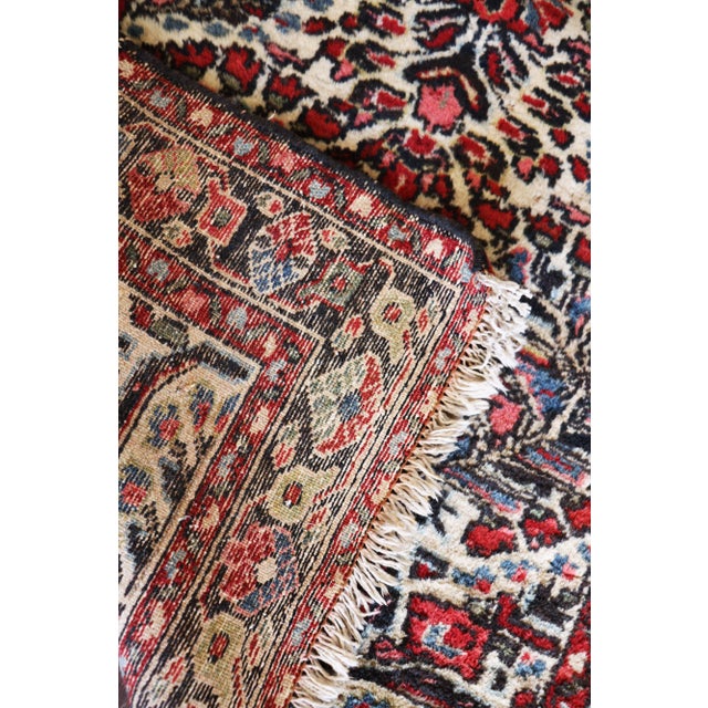 Mid 20th Century Persian Lilihan/Sarouk Runner For Sale - Image 4 of 11