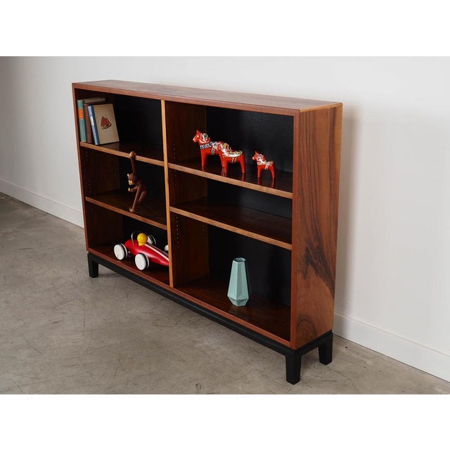 Danish Walnut Bookcase, 1970s For Sale - Image 4 of 13