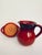 Vintage Italian Red Glazed Pottery Pitcher and Serving Bowl For Sale - Image 9 of 12