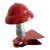 1950s Red Mini Clip Light For Sale