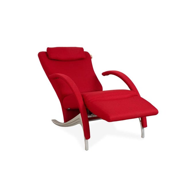 Modern Fabric 3100 Armchair with Manual Function from Rolf Benz For Sale - Image 3 of 13