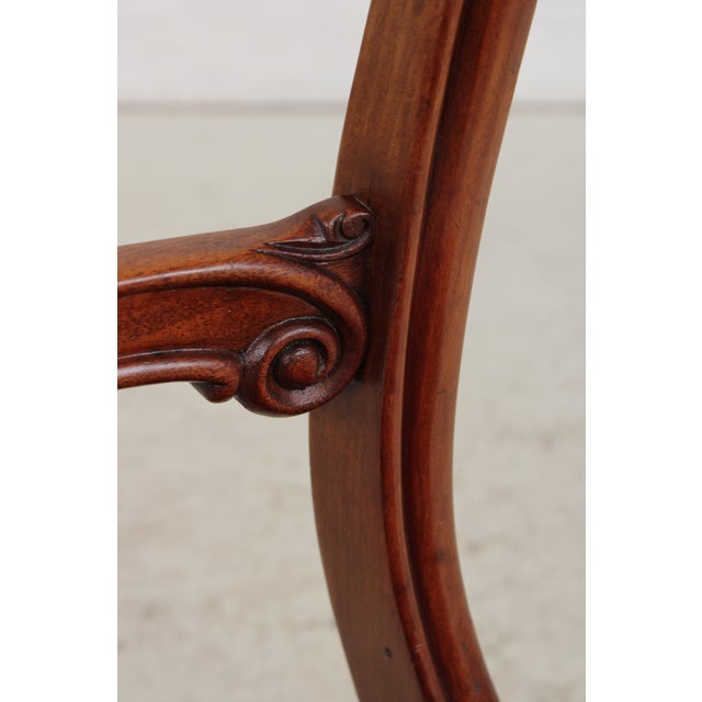 English William IV Set of 8 Mahogany Dining Chairs For Sale - Image 12 of 14