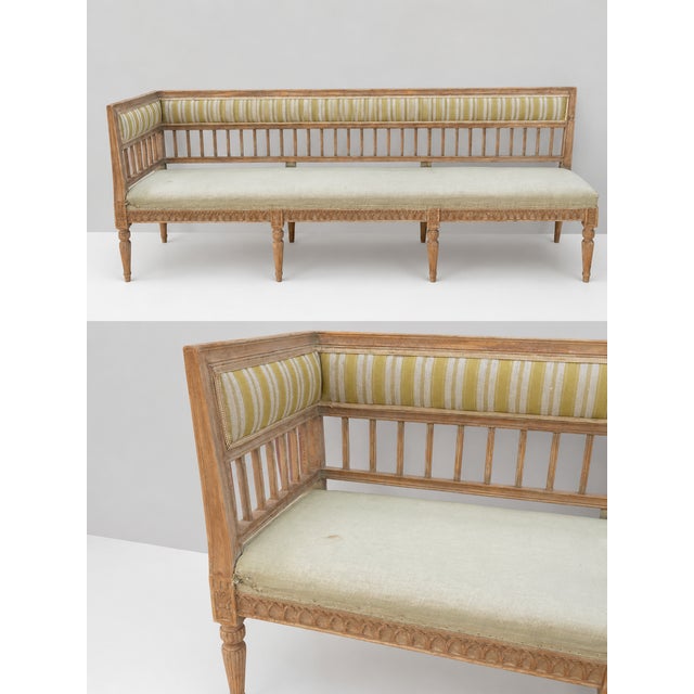 Gustavian Style Corner Seating Unit, 1940, Set of 2 For Sale - Image 4 of 8