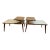 Pair of 1950s Atomic Mosaic Step-End Side Tables – Collector Set For Sale