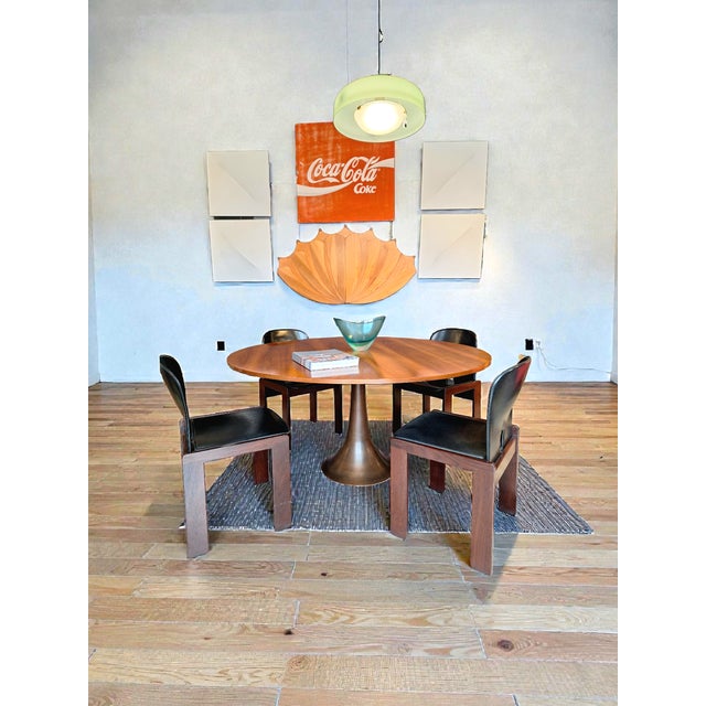 Model 302 Round Table by Angelo Mangiarotti for Bernini, Italy, 1950s For Sale - Image 6 of 7