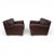 Apta Imprimatur Leather Armchairs by Antonio Citterio for B&B Italia Maxalto, 1999, Set of 2 For Sale - Image 13 of 18