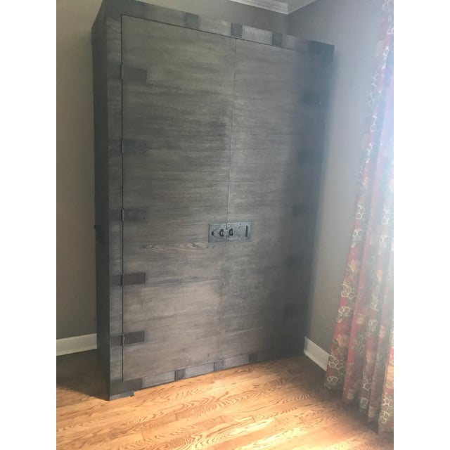 Restoration Hardware Heirloom SilverChest Armoire Chairish