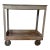 1950s Industrial Style Bar Cart For Sale