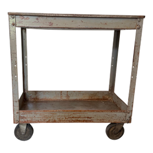 1950s Industrial Style Bar Cart