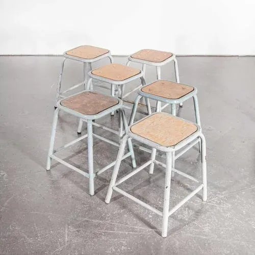 Low Stacking Stool from Mullca, 1960s For Sale - Image 11 of 13
