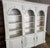 1990s Pulaski White Neoclassical Two-Piece Bookcase Unit For Sale - Image 4 of 10