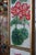 1960s Italian Reverse-Painted Geranium Glass Giltwood Mirror For Sale In Washington DC - Image 6 of 18