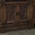 Burnt Umber French Gothic Revival Carved Oak Cabinet Bookcase For Sale - Image 8 of 18