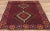 Brick Red Mid 20th Century Vintage Afghan Baluch Rug, 02'09 X 04'07 For Sale - Image 8 of 10