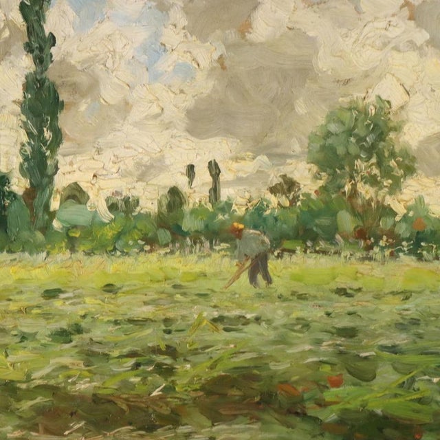 D. Korompai, Painting Duilio Corrupted, Oil on Carboard For Sale - Image 3 of 10