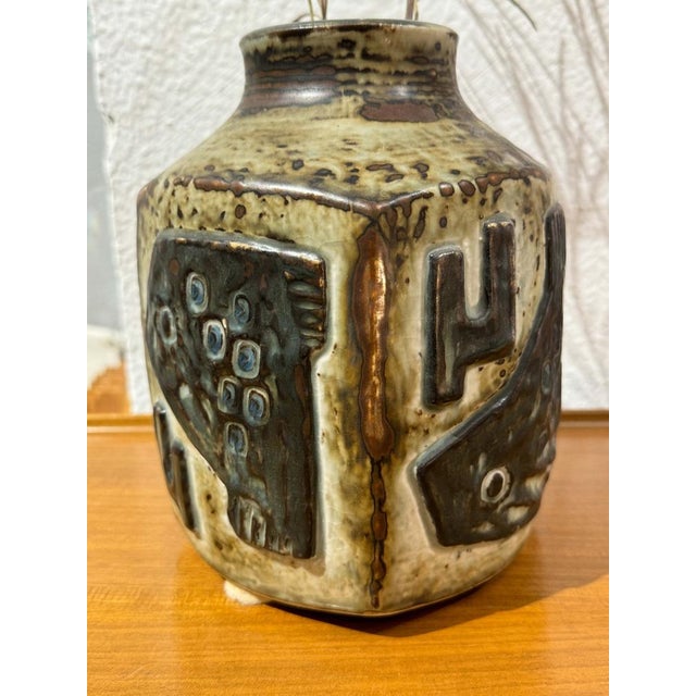 Vintage Vase by Jørgen Mogensen for Royal Copenhagen, 1960s For Sale - Image 4 of 8