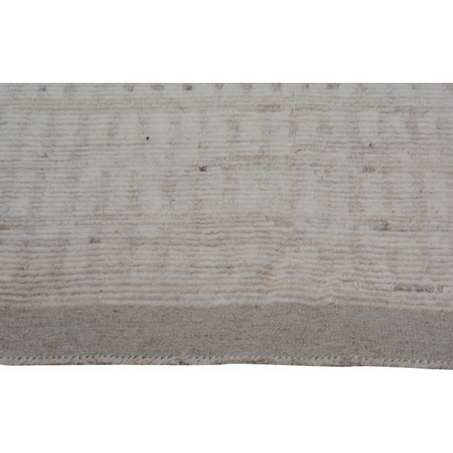 Moroccan Moroccan Hand Knotted Wool Rug, 9'5"x12' For Sale - Image 3 of 6