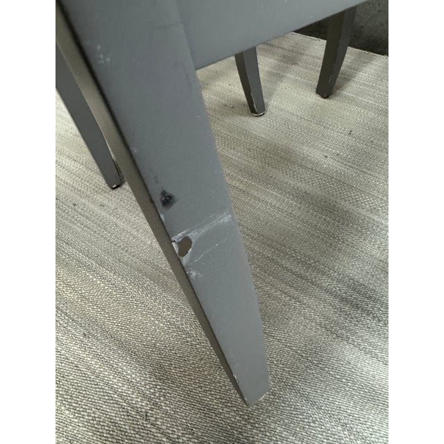 Wood Custom Design Wood + Mohair Barstools, Set of Three For Sale - Image 7 of 12