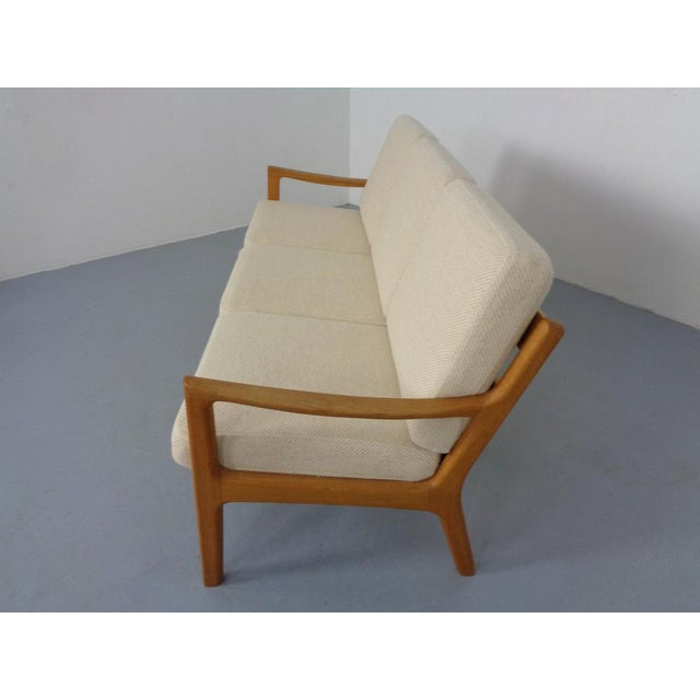 Senator Oak Sofa by Ole Wanscher for Poul Jeppesen, Denmark, 1960s For Sale - Image 11 of 18