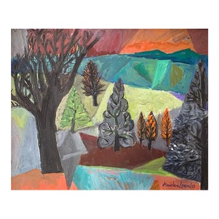 Menahem Lewin Landscape For Sale