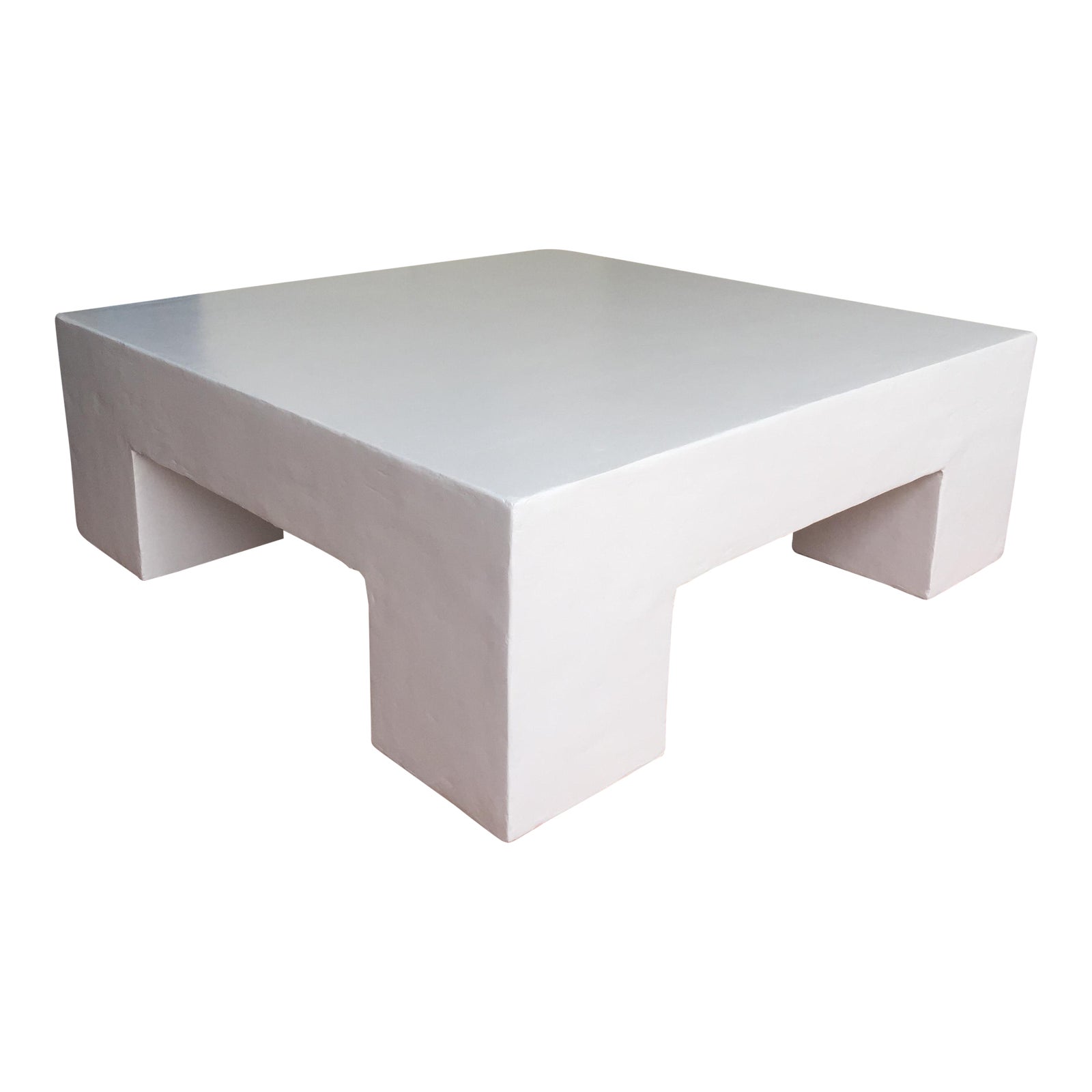 MidCentury Plaster Coffee Table Chairish