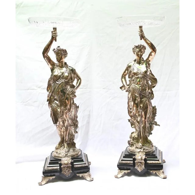 Gregoire Bronze Figurines, Set of 2 For Sale - Image 12 of 12