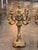 Pair of Gilt Bronze Five-Light Candelabra For Sale - Image 4 of 12