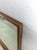 Mid Century Modern Long Rectangular Wall Mirror With Walnut Frame For Sale In Philadelphia - Image 6 of 17