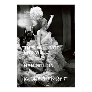 Nan Goldin Naomi Presenting a Stage Show Official Exhibition Poster For Sale