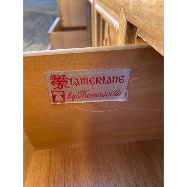 Mid 20th Century Thomasville Tamerlane Mid Century Modern Wood Dresser