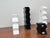 Postmodern Black and White Glass Candleholder by Halskov & Dalsgaard for Holmegaard, Set of 4 For Sale - Image 13 of 18