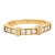 Cartier Contessa Ring 18k Yellow Gold and Diamonds, Size 6.25 For Sale