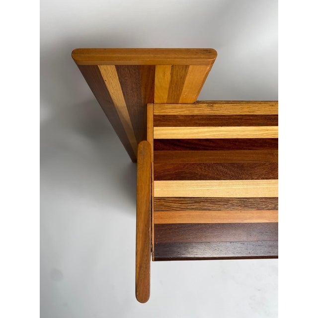 Wood Mop Bookcase attributed to Afra & Tobia Scarpa for Molteni, Italy, 1974 For Sale - Image 7 of 10