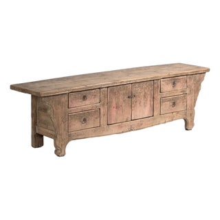 Vintage Pine Low Sideboard, 1920 For Sale