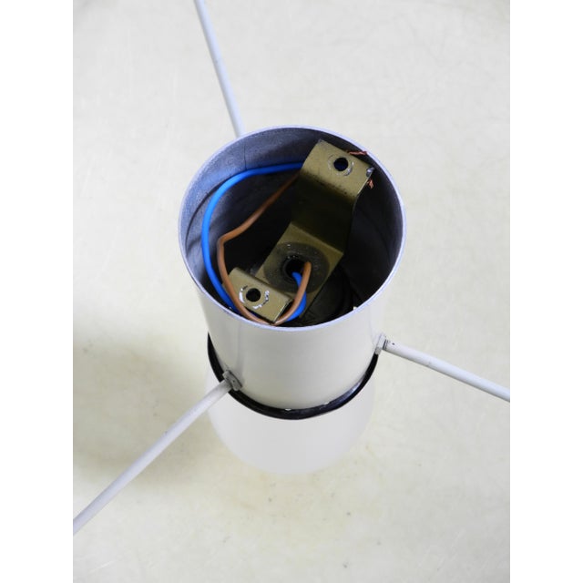 Mid-Century Modern Fiberglass Ceiling Lamp, 1950s For Sale - Image 16 of 18