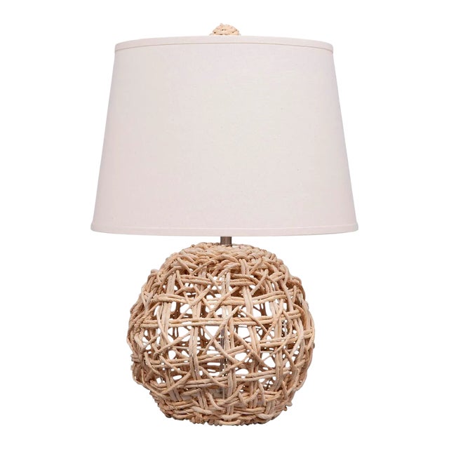 Jamie Young Maui Rope Table Lamp For Sale